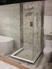 corner bath screen photo