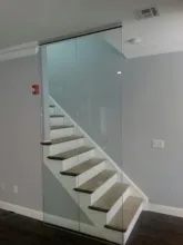 picture of enclosed staircase
