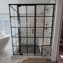 Windows By EASCO Shower Doors. Easy to clean surface. Beauty that lasts.